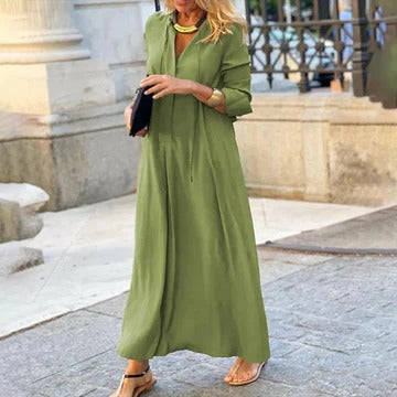 Robe Simple Décontractée Pour Femme Légère Et Polyvalente Avec Design Minimaliste Pour Tous Les Jours