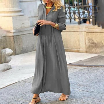 Robe Simple Décontractée Pour Femme Légère Et Polyvalente Avec Design Minimaliste Pour Tous Les Jours