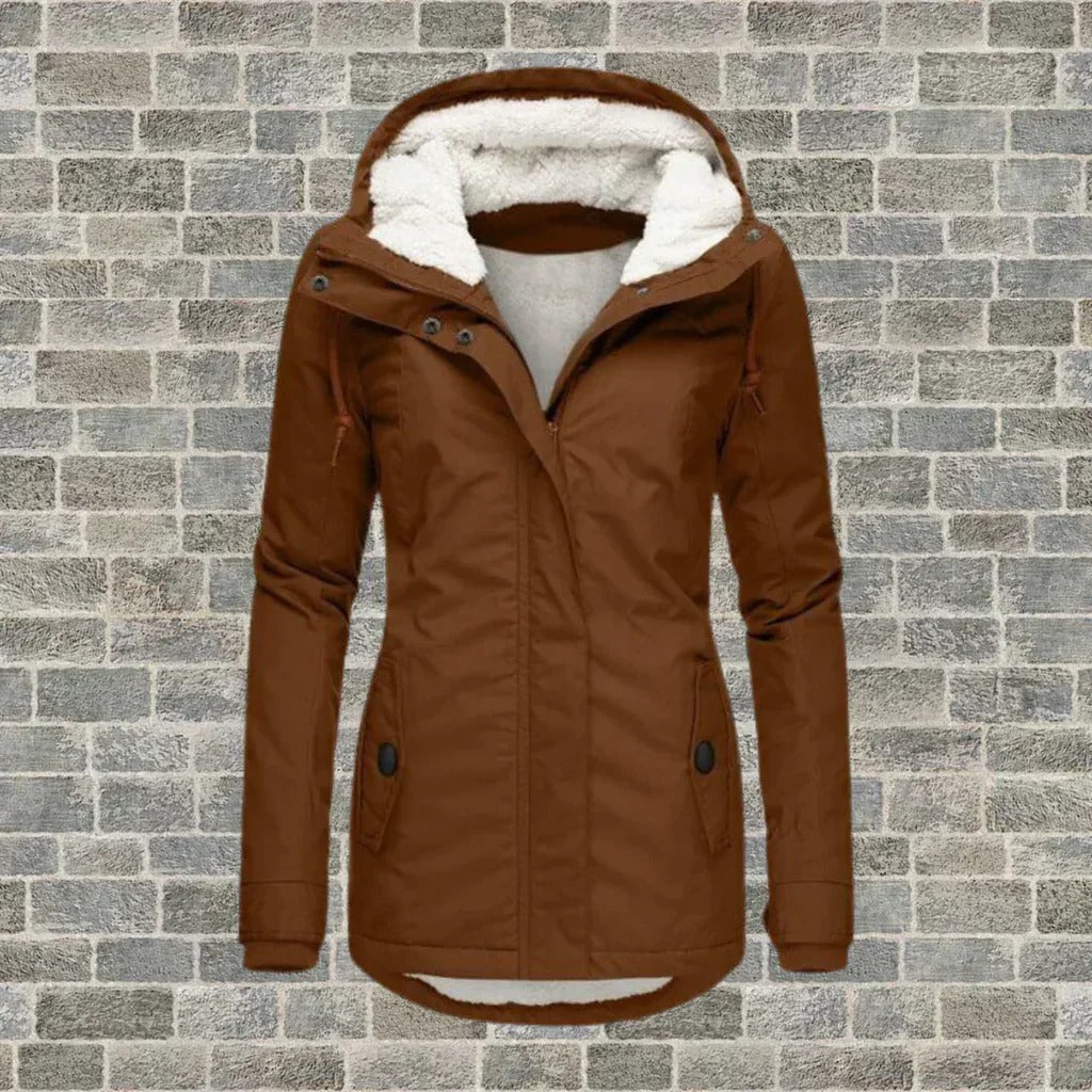 Amawinc Manteau D'Hiver Élégant Et Confortable Pour Homme Et Femme Chaud Et Imperméable Idéal Pour Travail