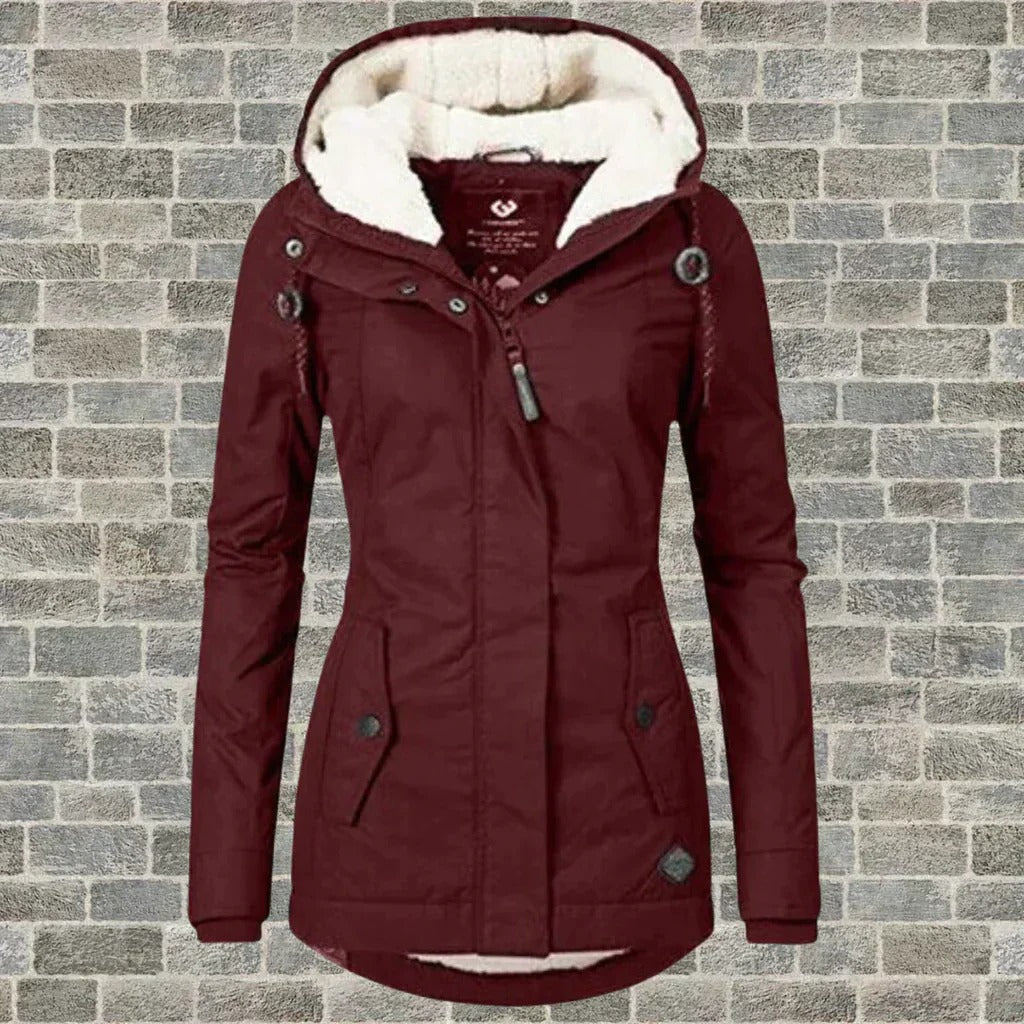 Amawinc Manteau D'Hiver Élégant Et Confortable Pour Homme Et Femme Chaud Et Imperméable Idéal Pour Travail