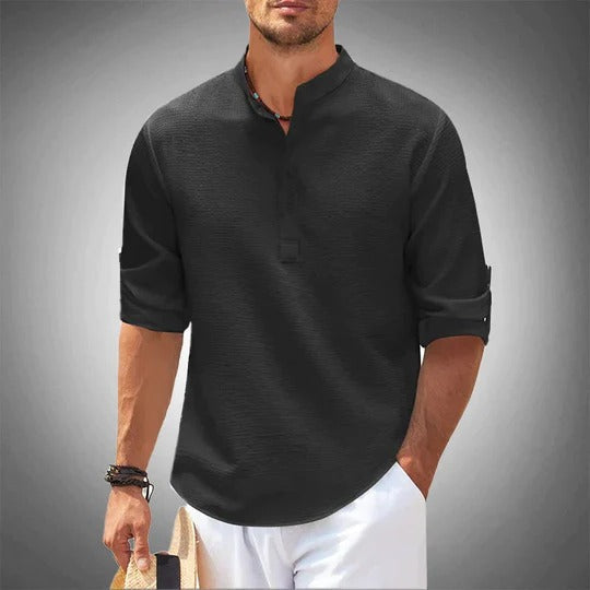 Amawinc Chemise Classique Décontractée Pour Homme Été À Manches Courtes Confortable Pour Le Quotidien