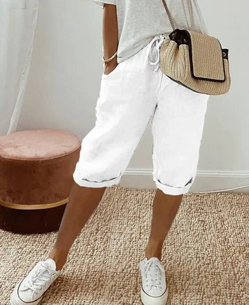 Shorts Femme À Taille Haute Confortables Pour Le Quotidien Été Silhouette Élégante Et Ajustement Structuré
