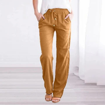 Pantalon Été Léger Pour Femme Respirant Confortable Amawinc Idéal Travail Voyage Loisirs
