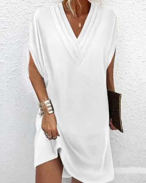 Robe Droite Mi Longue Amawinc Élégante Et Polyvalente Confortable Pour Journées Et Soirées Habillées