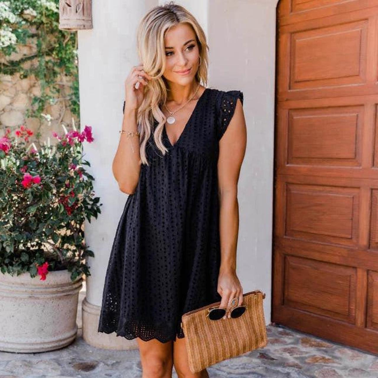 Robe Boho À Poches Avec Shorts Intégrés Amawinc Pour Été Confort Et Voyage Décontracté