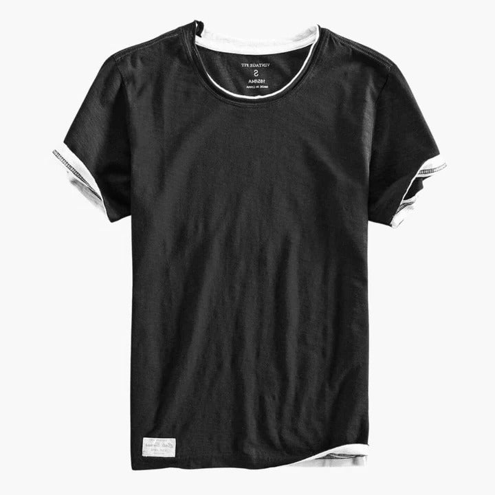T Shirt Pour Homme Basic Col Rond Confort Quotidien Qualité Durable Amawinc Pour Tous Les Jours