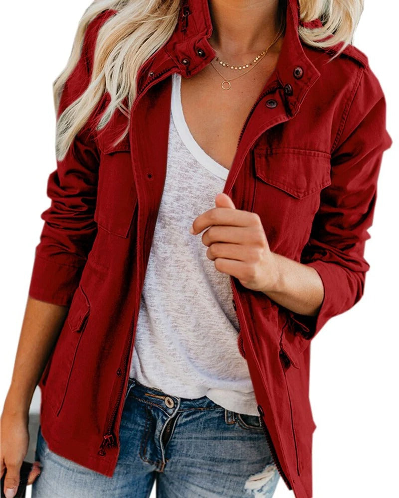 Veste Décontractée Pour Femme Polyvalente Pour Le Quotidien Et Les Sorties Sociales Confort Optimal