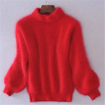 Pull Femme Couleur Unie En Maille Confort Élégance Quotidienne Avec Coupe Équilibrée Polyvalente