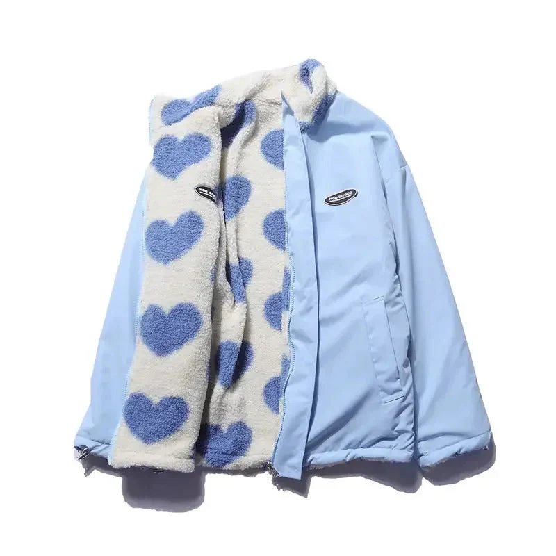 Mavie Veste Réversible En Peluche Douce Et Coque Extérieure Coupe Vent Pour Deux Styles En Une Veste