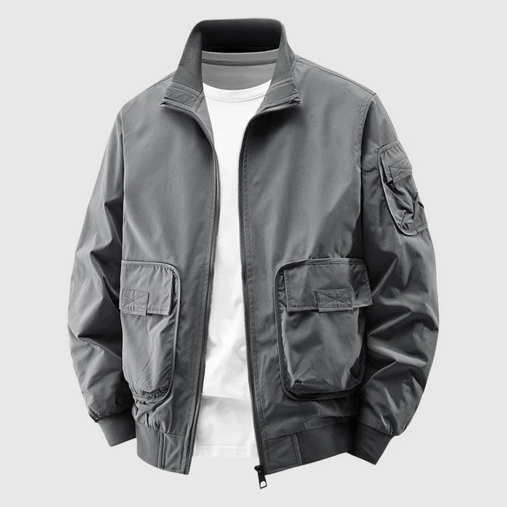 Veste Bomber Utilitaire Frontline Pour Hommes Lourde Résistance À L Abrasion Avec Poches Profondes Renforcées