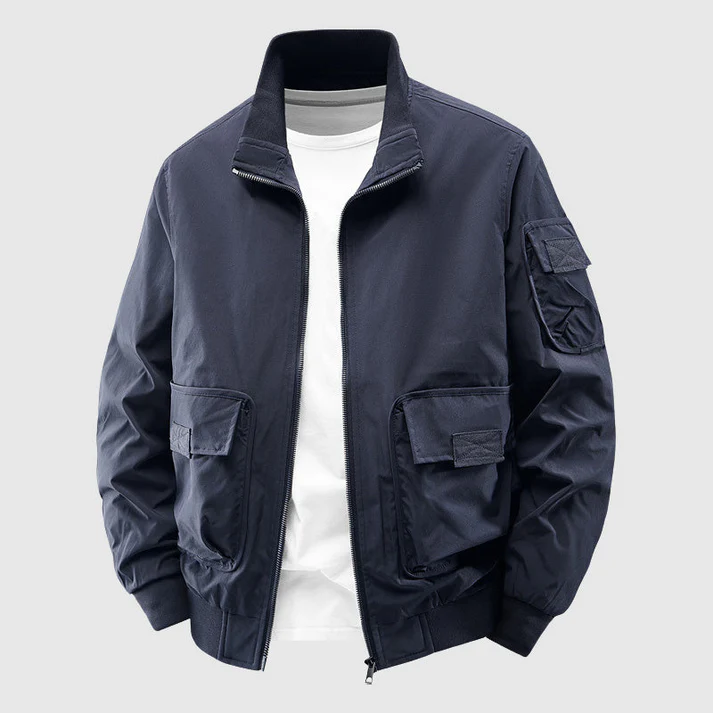 Veste Bomber Utilitaire Frontline Pour Hommes Lourde Résistance À L Abrasion Avec Poches Profondes Renforcées