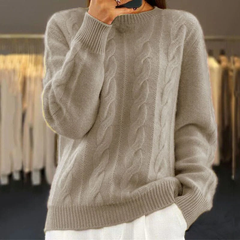 Pull Femme En Maille Chaude Pour L Hiver Chic Et Confortable Idéal Pour Sorties Et Temps Froid