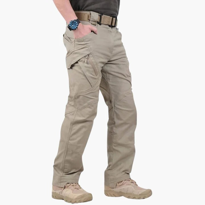 Pantalon Cargo Homme Avec Multiples Poches Durable Tactique Utilitaire Pour Plein Air Et Confort Quotidien