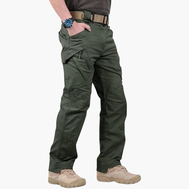 Pantalon Cargo Homme Avec Multiples Poches Durable Tactique Utilitaire Pour Plein Air Et Confort Quotidien