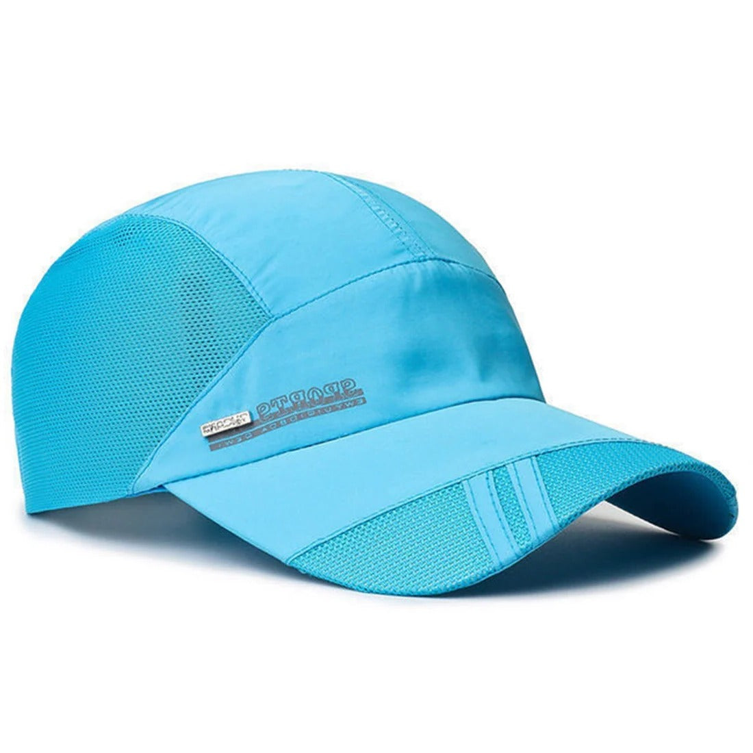 Casquette Sportive Légère À Séchage Rapide Avec Maille Respirante Et Ajustable Pour Activités Extérieures