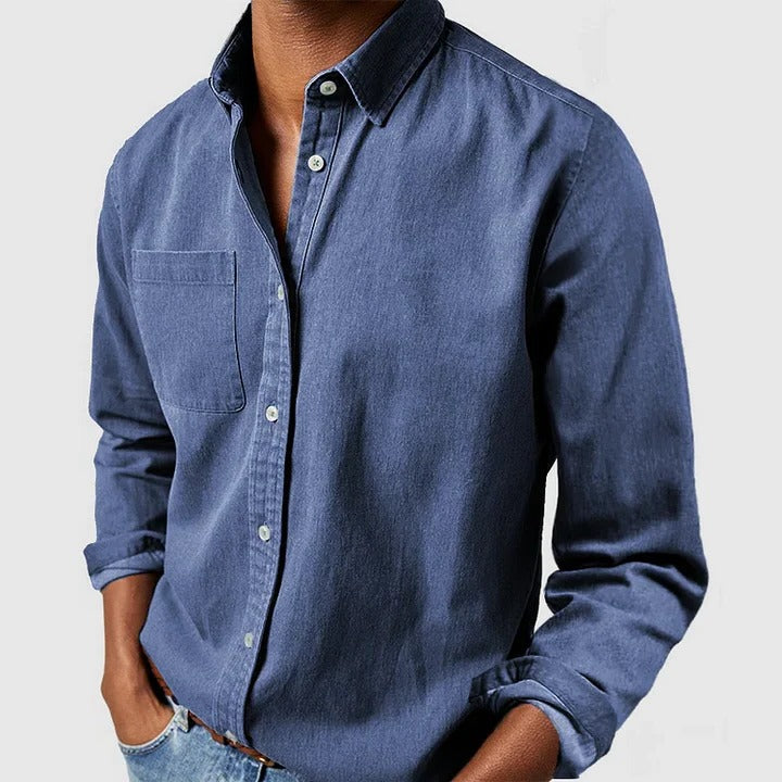 Chemise À Manches Longues Décontractée Confortable Et Respirante Pour Tous Les Jours Légère Et Polyvalente Coupe Ample