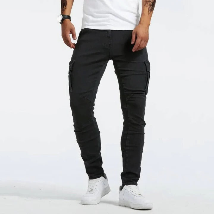 Pantalon Cargo Homme Extensible Avec Poches Multiples Pour Confort Quotidien Amawinc