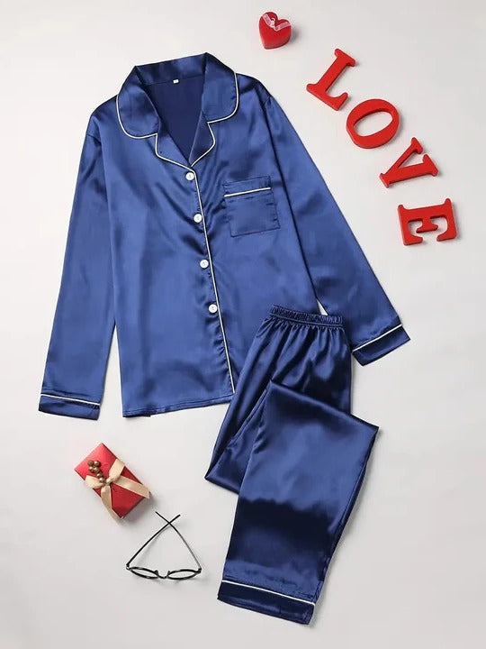 Léa Ensemble Pyjama Doux et Confortable pour Femmes Deux Pièces pour Nuits Paisibles et Détente à Domicile Élégant