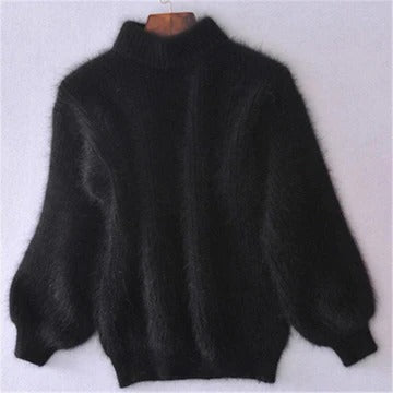 Pull Femme Couleur Unie En Maille Confort Élégance Quotidienne Avec Coupe Équilibrée Polyvalente