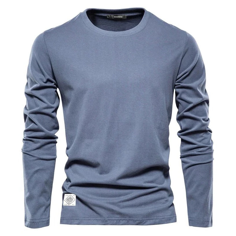 Chemise À Manches Longues Classique Pour Le Quotidien Polyvalente À Porter Seule Ou En Superposition
