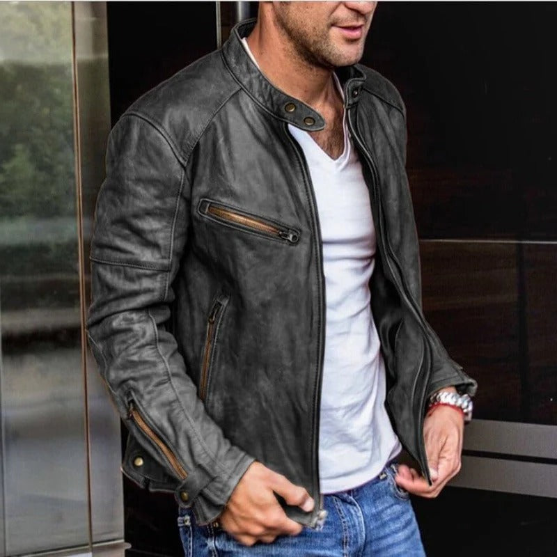 Veste Structurée Au Design Classique De Amawinc Pour Tous Les Jours Avec Fermeture Éclair Et Silhouette Intemporelle