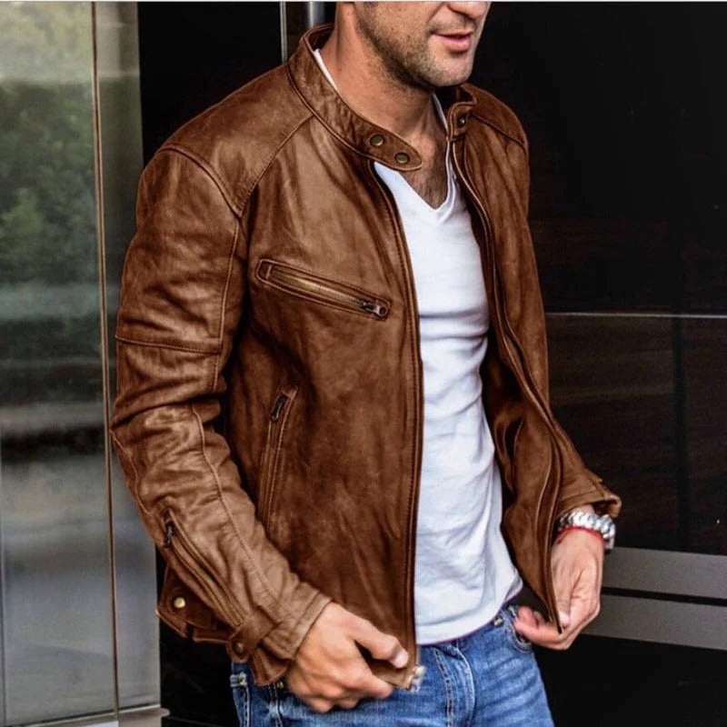 Veste Structurée Au Design Classique De Amawinc Pour Tous Les Jours Avec Fermeture Éclair Et Silhouette Intemporelle