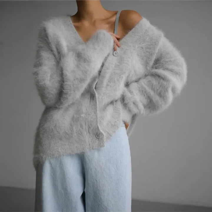Pull En Cachemire Pour Femmes Col Rond Classique Maille Hivernale Douce Et Élégante