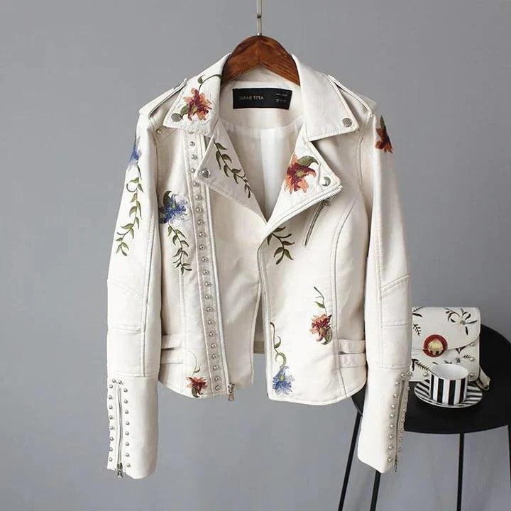 Veste Courte Brodée Amawinc Avec Broderie Florale Charme Vintage Et Silhouette Moderne Pour Style Quotidien