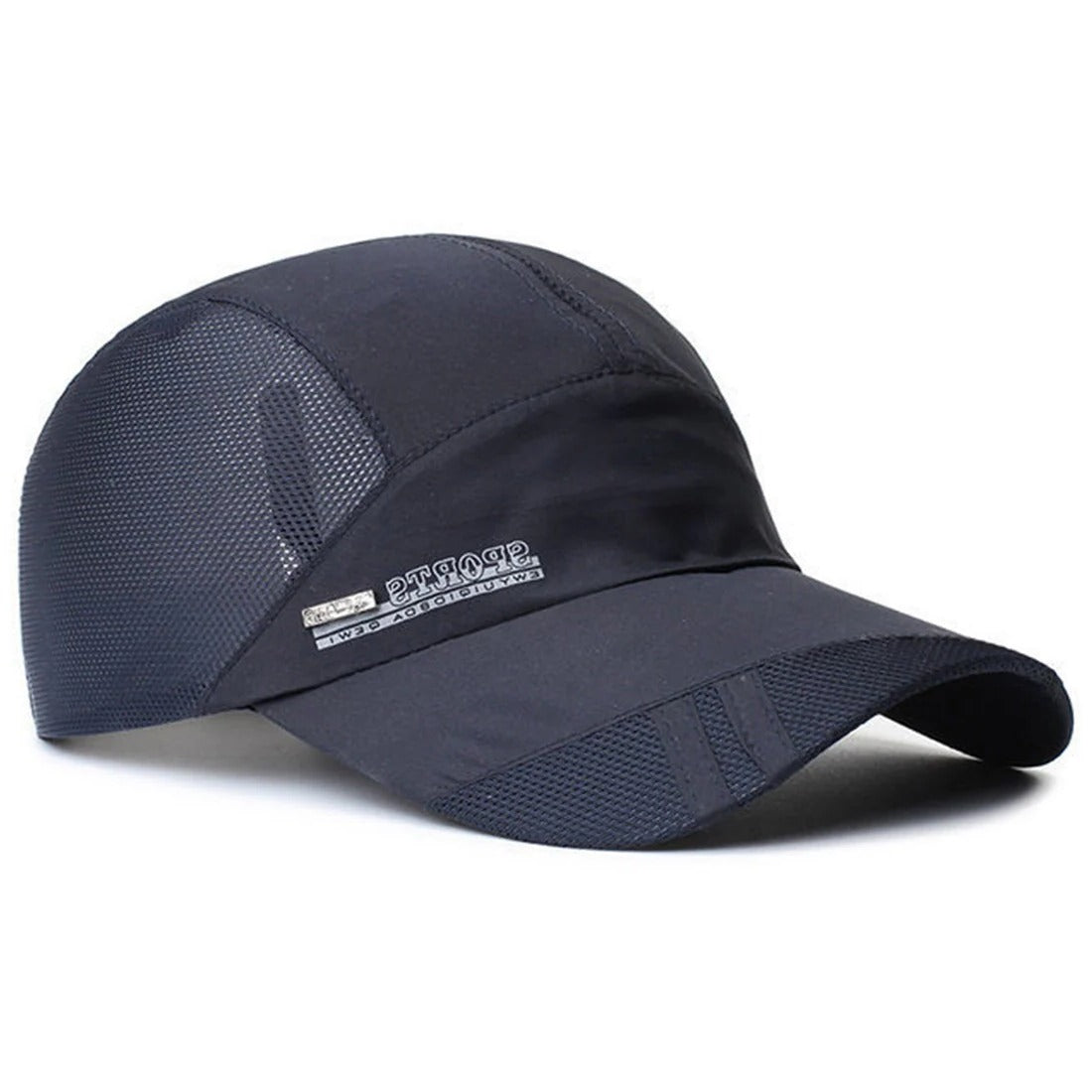 Casquette Sportive Légère À Séchage Rapide Avec Maille Respirante Et Ajustable Pour Activités Extérieures
