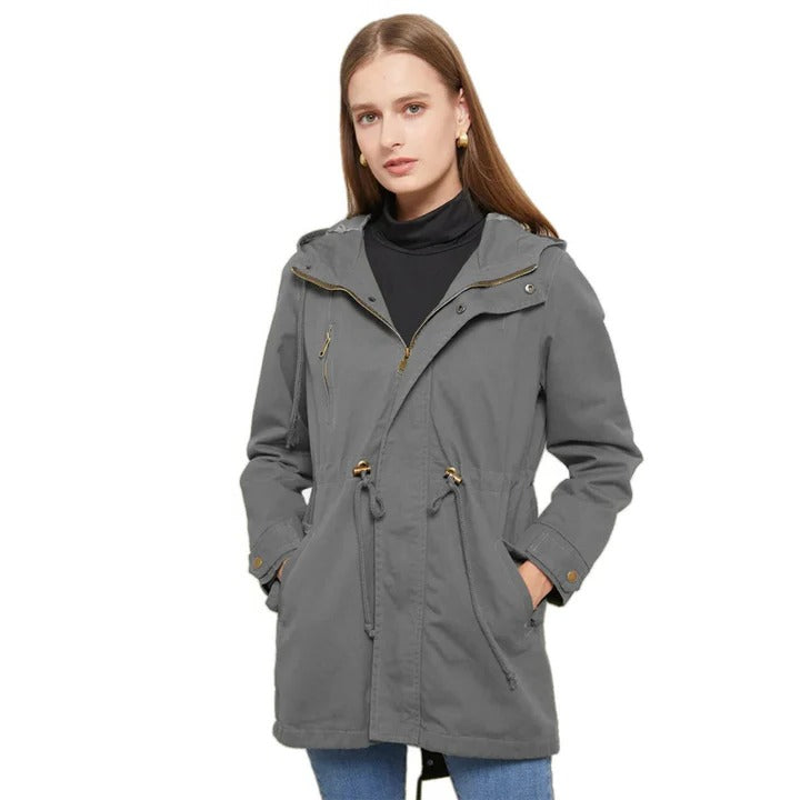 Veste Coupe-Vent À Capuche Léger Pour Randonnée Urbaine Et Activité Quotidienne Et Loisirs Urbains
