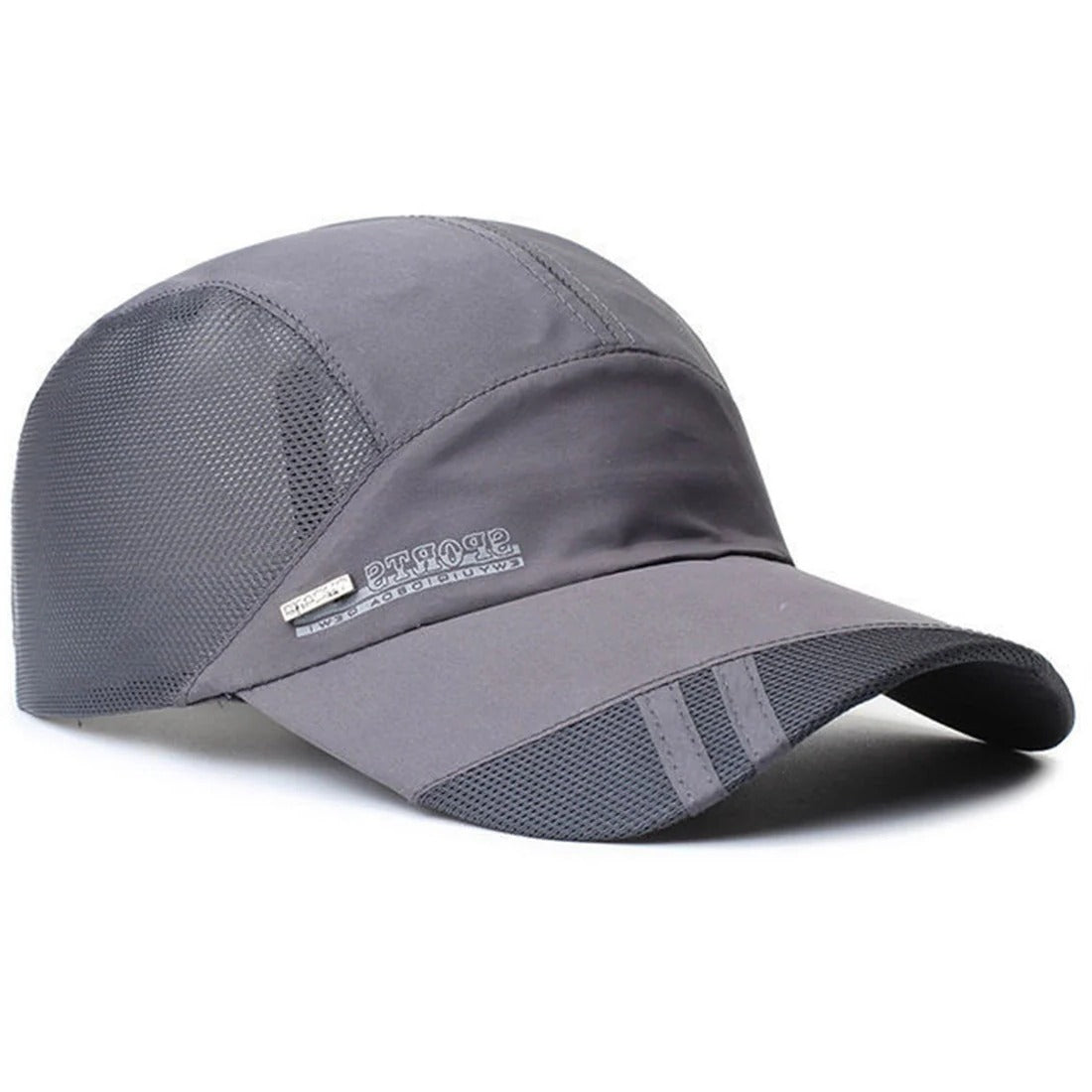 Casquette Sportive Légère À Séchage Rapide Avec Maille Respirante Et Ajustable Pour Activités Extérieures
