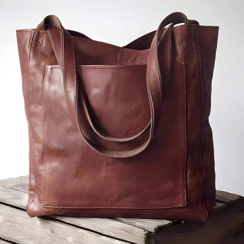 Amawinc Sac Cabas Structuré Pour Femmes Avec Deux Options De Porte Et Design Quotidien Spacieux