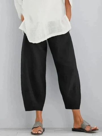 Pantalons Décontractés Pour Femmes En Été Confort Léger Élégants Pour Le Quotidien Idéaux Pour Intérieur Et Extérieur