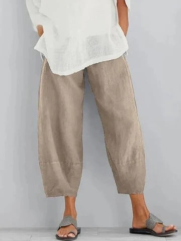 Pantalons Décontractés Pour Femmes En Été Confort Léger Élégants Pour Le Quotidien Idéaux Pour Intérieur Et Extérieur