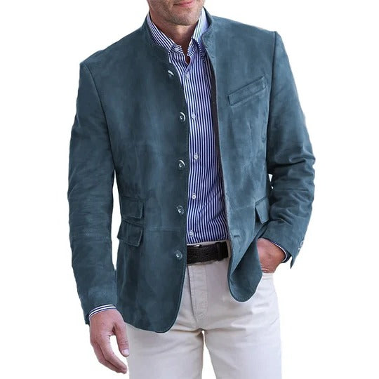 Amawinc Veste Longue À Boutons Structurée Pour Homme Coupe Définie Et Facile À Superposer