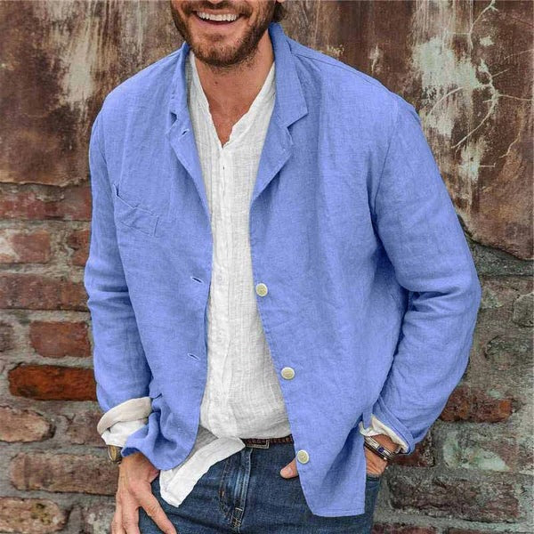 Amawinc Veste Décontractée Légère Pour Temps Chaud Homme Printemps Été Respirante Extérieur