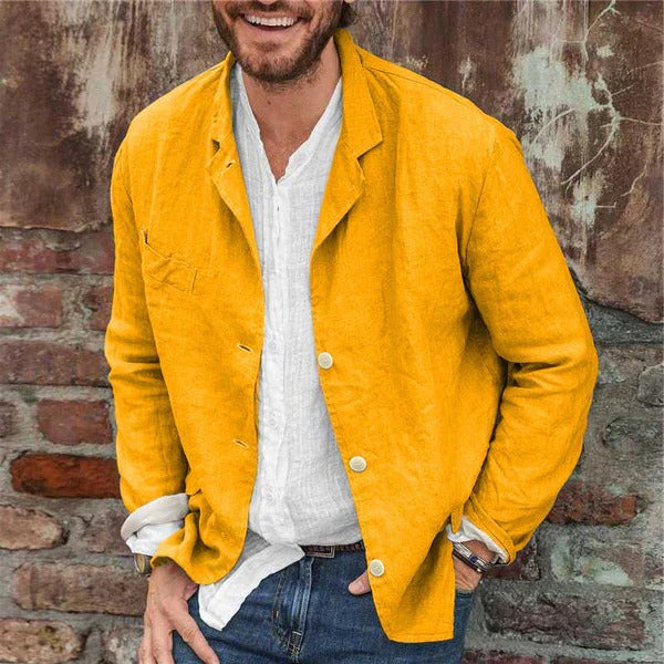 Amawinc Veste Décontractée Légère Pour Temps Chaud Homme Printemps Été Respirante Extérieur