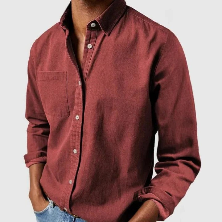 Chemise À Manches Longues Décontractée Confortable Et Respirante Pour Tous Les Jours Légère Et Polyvalente Coupe Ample