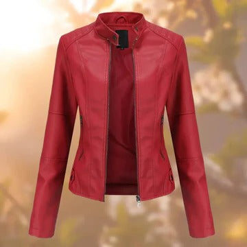 Veste à Col Montant Distincte Style Élégant et Polyvalente pour Usage Quotidien Moderne