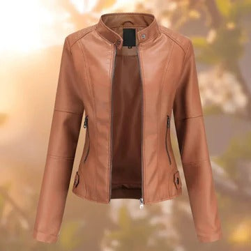 Veste à Col Montant Distincte Style Élégant et Polyvalente pour Usage Quotidien Moderne