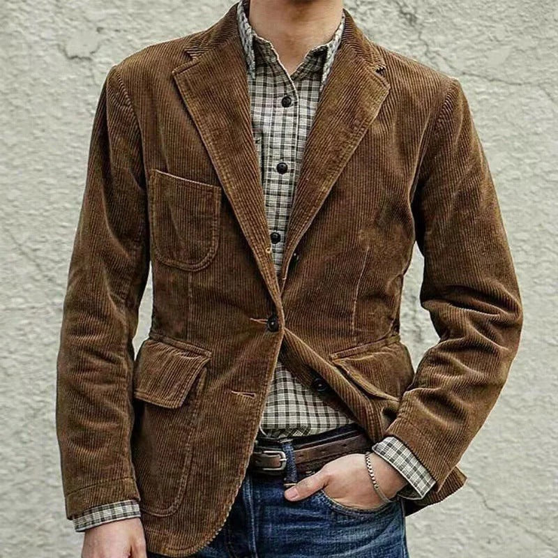 Blazer Et Gilet Velours Pour Homme À Coupe Tailorée Pour Occasions Formelles Ou Décontractées Amawinc