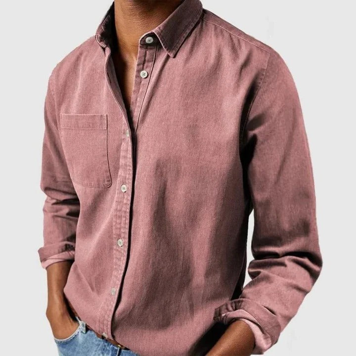 Chemise À Manches Longues Décontractée Confortable Et Respirante Pour Tous Les Jours Légère Et Polyvalente Coupe Ample