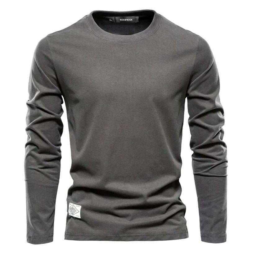 Chemise À Manches Longues Classique Pour Le Quotidien Polyvalente À Porter Seule Ou En Superposition