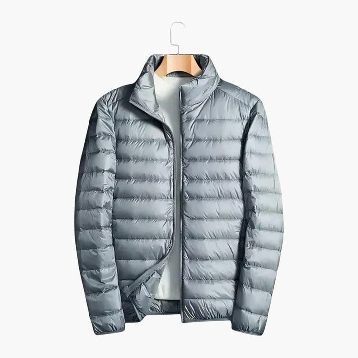 Veste Matelassée Ultra Légère Chaude Imperméable Homme Amawinc Outdoor Pour Voyage Et Quotidien