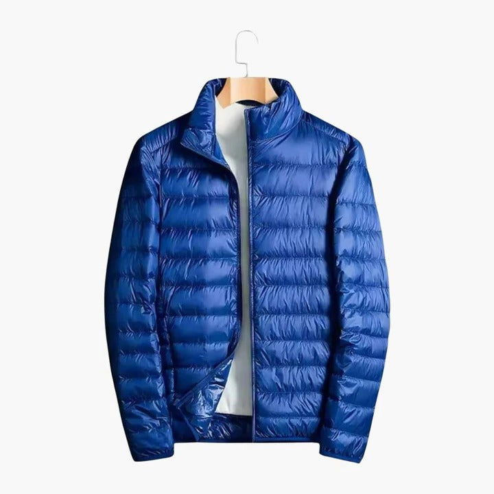 Veste Matelassée Ultra Légère Chaude Imperméable Homme Amawinc Outdoor Pour Voyage Et Quotidien