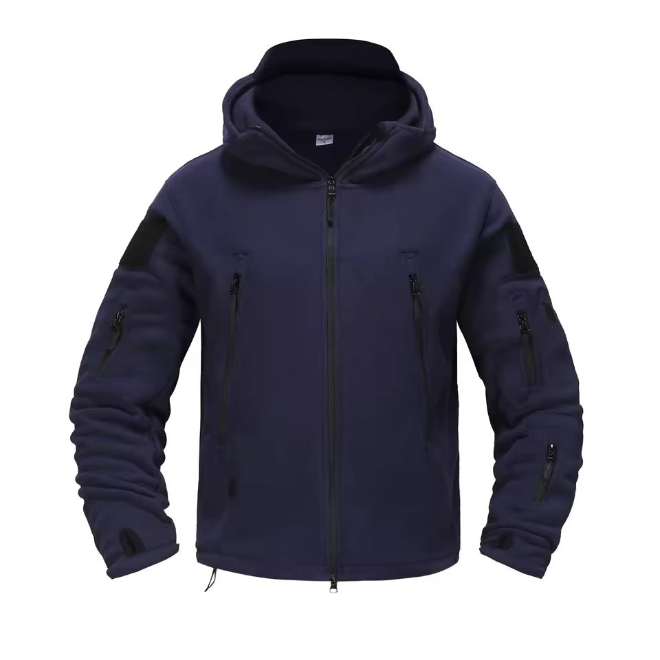 Amawinc Veste Polaire Thermique Pour Homme Confort Robuste Pour Activités Extérieures En Temps Froid