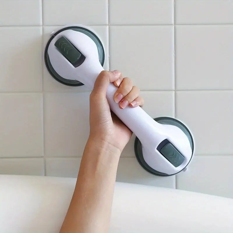 Suction Cup Grab Bar with Ergonomic Grip - Amawinc