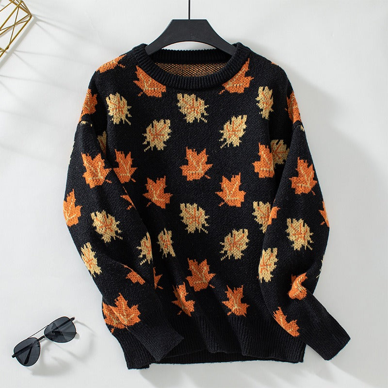 Pull Femme En Tricot Confortable Coupe Décontractée Col Rond Poignets Côtelés Pour Un Style Mode Chic