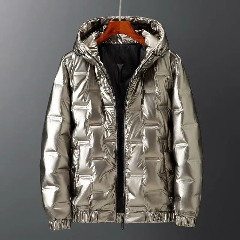 Doudoune Matelotée Pour Homme Avec Capuche Coupe Regular Résistante À L Eau Longueur Hanche Nordisk Flair