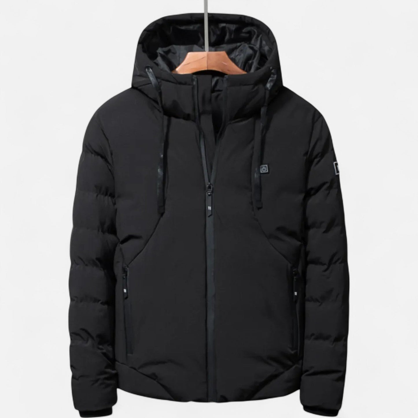 Veste D’Hiver Pour Homme Andrew Amawinc Outdoor Capuche Isolante Puffer Heavy Duty Pour Temps Froid Et Neige